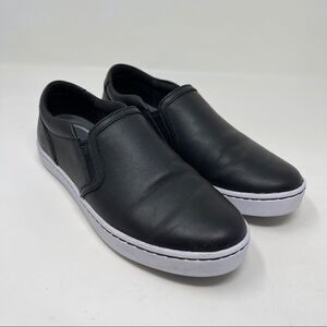 Dansko Work Wonders Clarks Slip-On Loafer Black Women's Size 7M